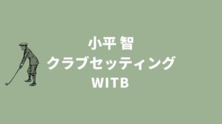 小平智クラブセッティング