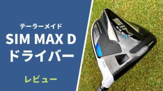 SIM MAX Dドライバー試打評価