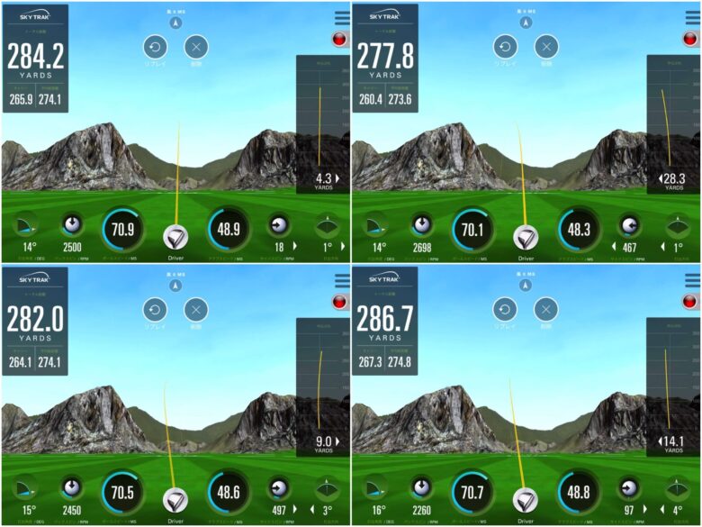 テーラーメイドSIM2ドライバー弾道イメージまとめ