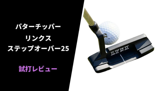 【試打評価】リンクス ステップオーバー25パターチッパー