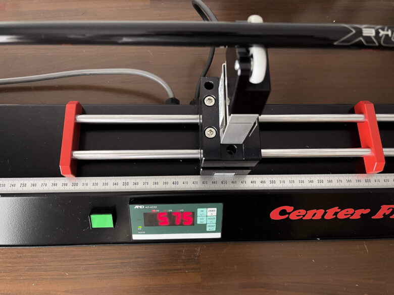 ハザーダス スモークレッドRDXの中間剛性