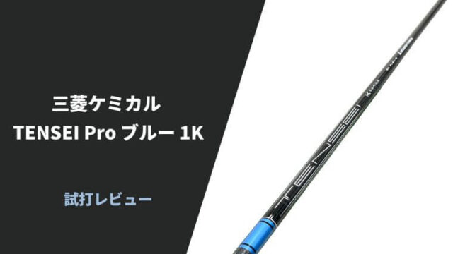 TENSEI Proブルー1K試打評価レビュー