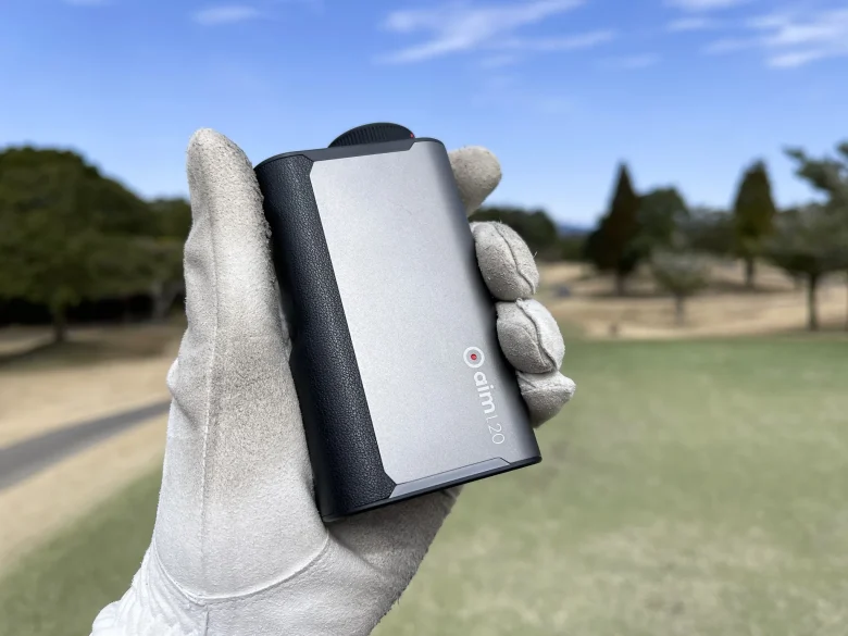 GOLFBUDDY aim L20のサイズ感