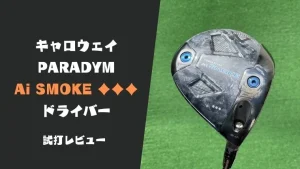 試打評価】キャロウェイ パラダイムXドライバー｜超優しくドローで