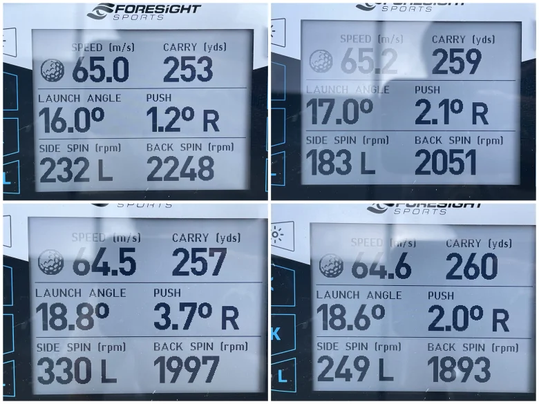 AutoFlex JOY365試打計測データ