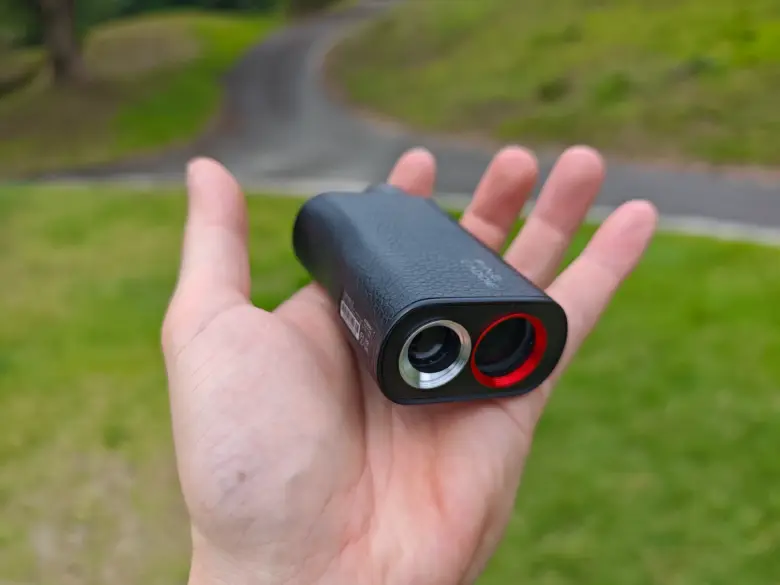 【レビュー】ファインキャディJ9 レーザー距離計|超軽量103gなのに超安定+超高速 16 fine gaddie j9 review 6