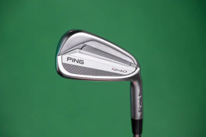 【試打評価】PING i240アイアン|トラックマン4でデータ計測 6 PING i240アイアンのバックフェース
