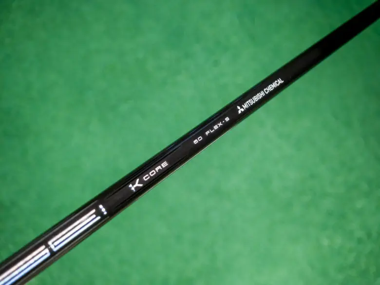 【試打評価】TENSEI Pro Black 1K Core|ブースト型の元調子!安定して爆飛びする 8 TENSEI Pro Black 1K Coreのデザイン6