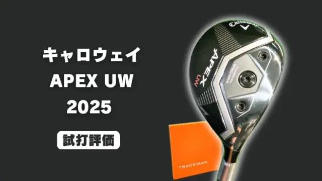 キャロウェイ APEX UW(2025)試打レビュー