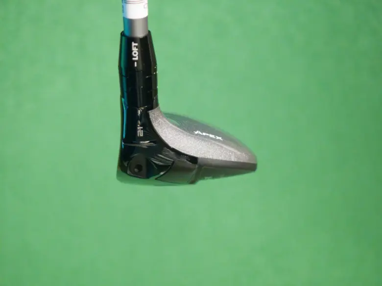 キャロウェイ APEX Ti SUPER HYBRIDのヘッド横から