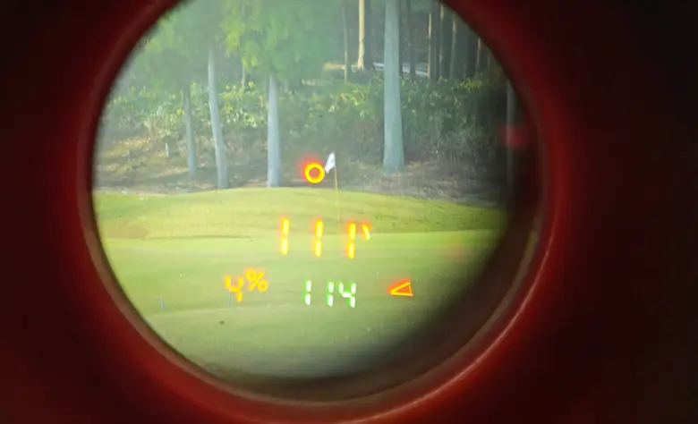 ブッシュネル PRO XM JOLTのディスプレイ1