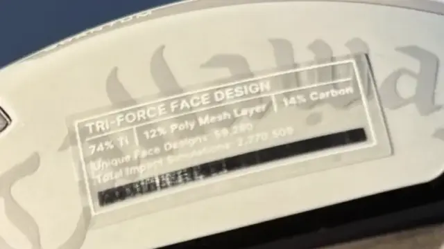 キャロウェイ Quantumドライバーのフェースは3つの素材による「ハイブリッド・コンポジットフェース」か