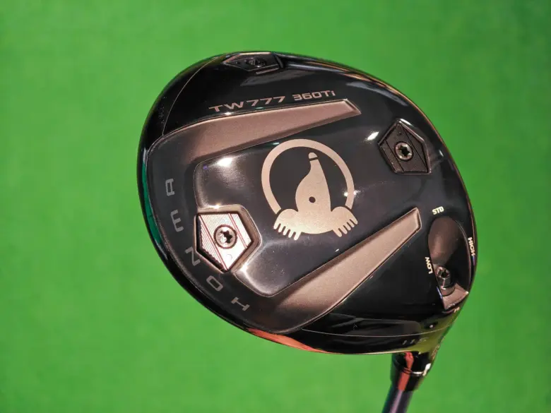 本間ゴルフ TW777 360Ti ミニドライバーのソールバックウェイト