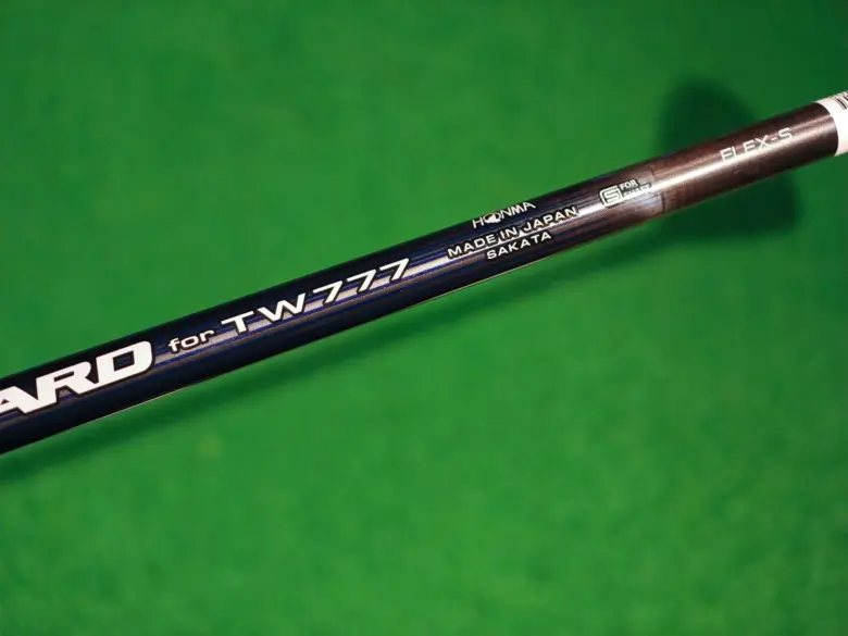本間ゴルフ TW777 MAXフェアウェイウッドの試打シャフトスペック