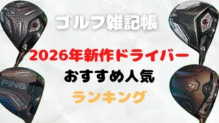 【2026年新作だけ】ドライバーおすすめランキング