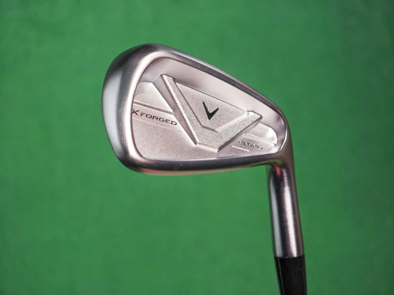 キャロウェイ X-FORGED STARアイアン(2026)のバックフェース