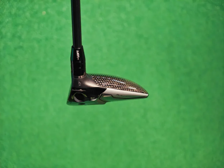 キャロウェイ クアンタム ミニバフィーのヘッド形状横から