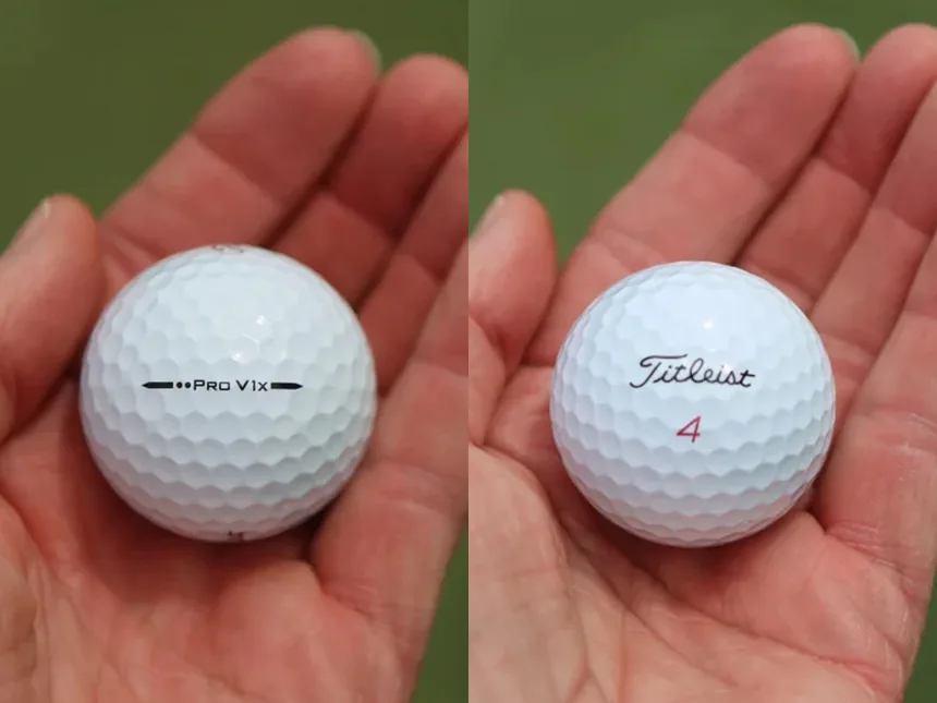 ゲーリー・ウッドランドが使用するタイトリスト プロV1x ダブルドット