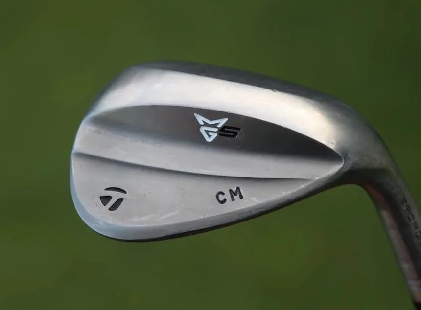 コリン・モリカワのCM刻印入りテーラーメイド MG5 ウェッジ