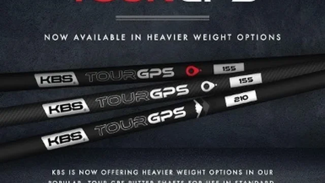 KBS TOUR GPSに155gと210gが追加されたことを伝える告知ビジュアル