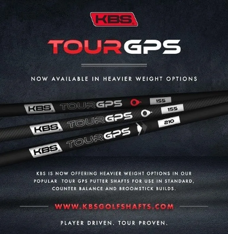 KBS TOUR GPSに155gと210gが追加されたことを伝える告知ビジュアル