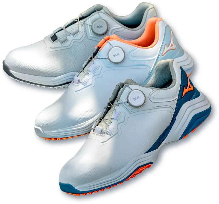 MIZUNO NEO IMPACT +ENERZY BOA ホワイト×オレンジ×ブルー