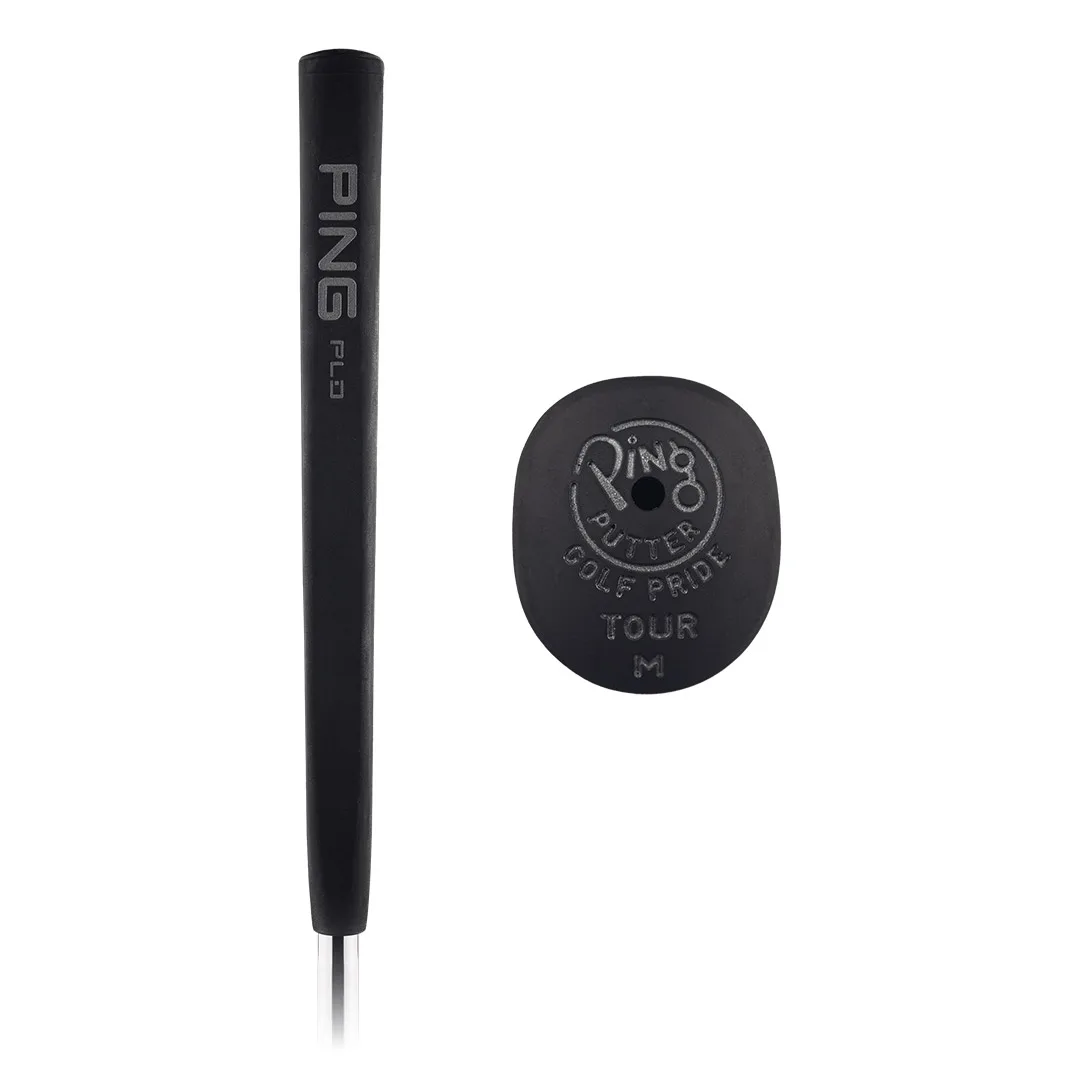 PLDロゴ入りの専用グリップ PING PLD TOUR M BLACKOUT
