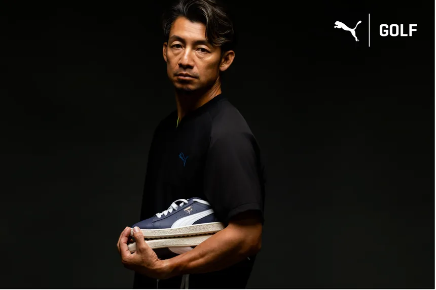 プーマ CLYDE GOLF 鳥谷敬さんキービジュアル