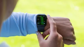 Shot Scope Apple Watchアプリのホールマップ表示