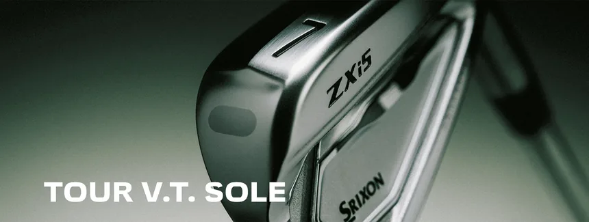 スリクソン ZXi5 アイアンのTOUR V.T. SOLE