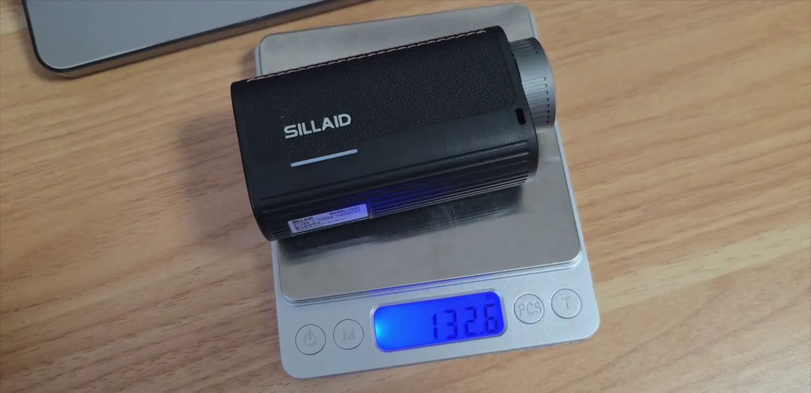 SILLAID VES2の実測重量132g