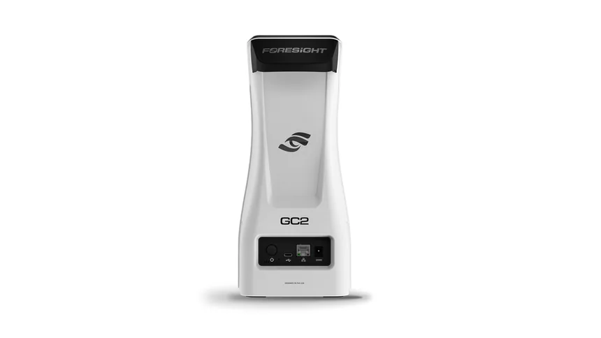 GC2の背面。USB-Cと有線LAN、電源の端子が並ぶ
